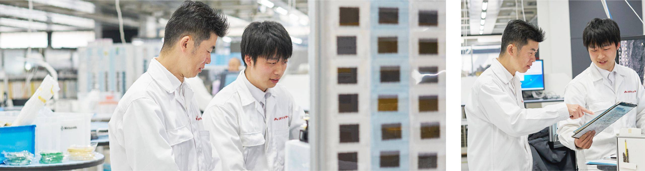 技術は日進月歩。若手から教わることもたくさんある。