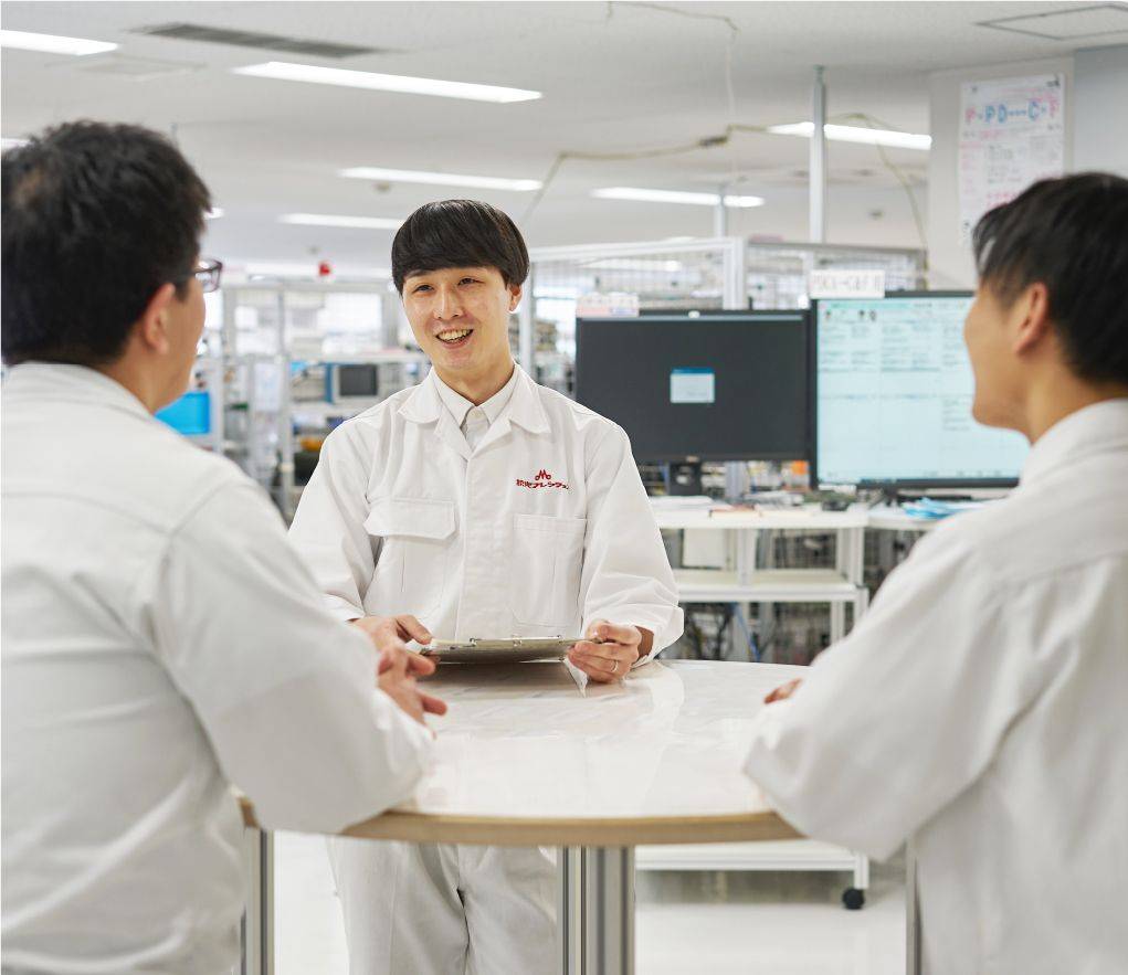 再現性と効率性を追求し、誰でも、確実に、生産できるラインに。